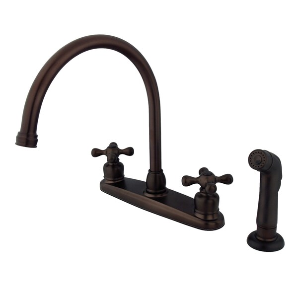 Vintage 8" Centerset Kitchen Faucet, Oil Rubbed Bronze